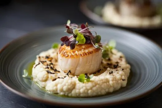 Szezonális fine dining fogás